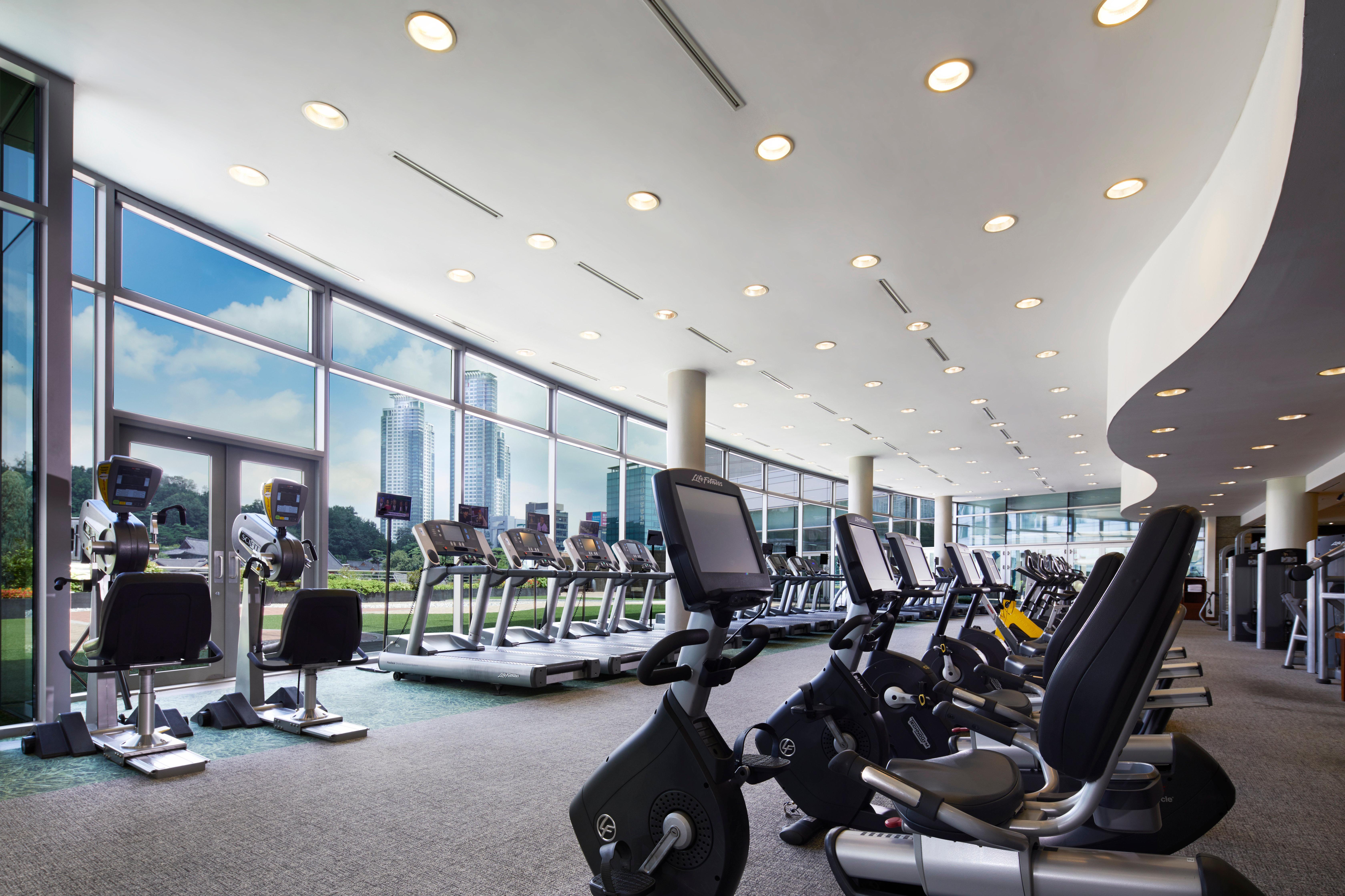 Intercontinental Seoul Coex, An Ihg Hotel Exterior foto The gym at the Ritz-Carlton, Singapore